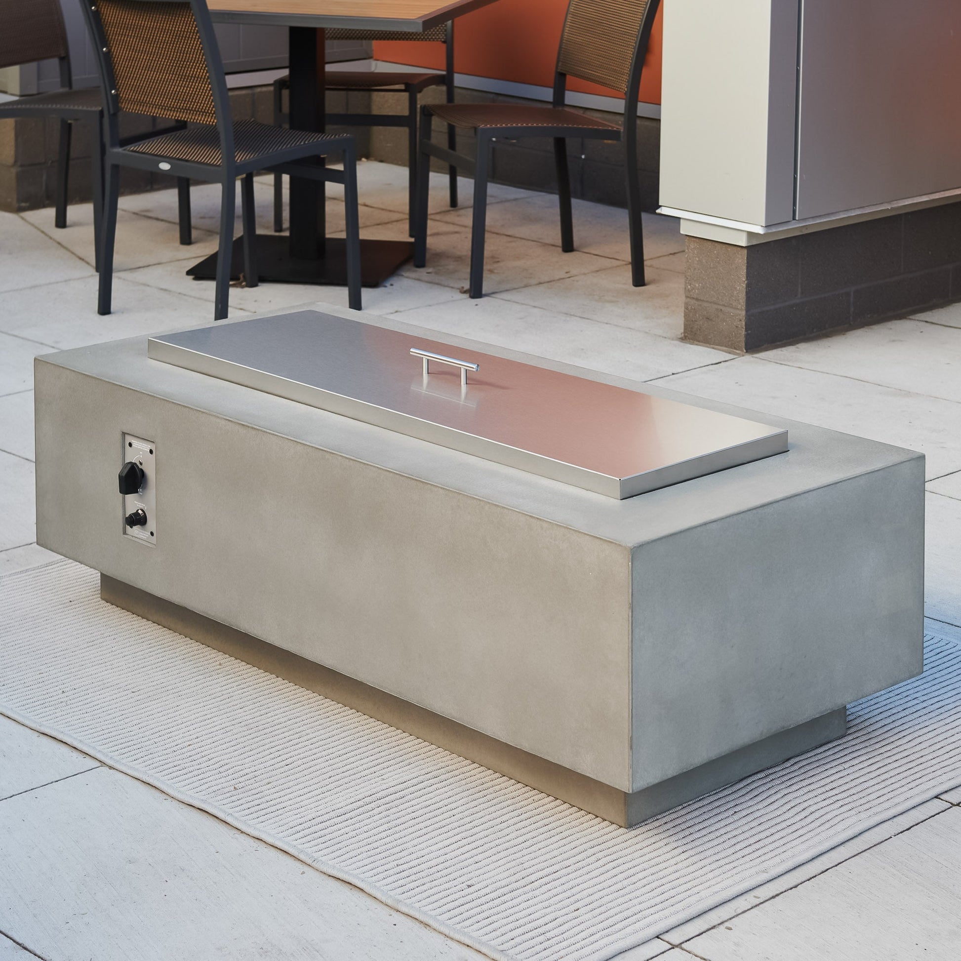Cove 54-Inch Linear Gas Fire Pit Table