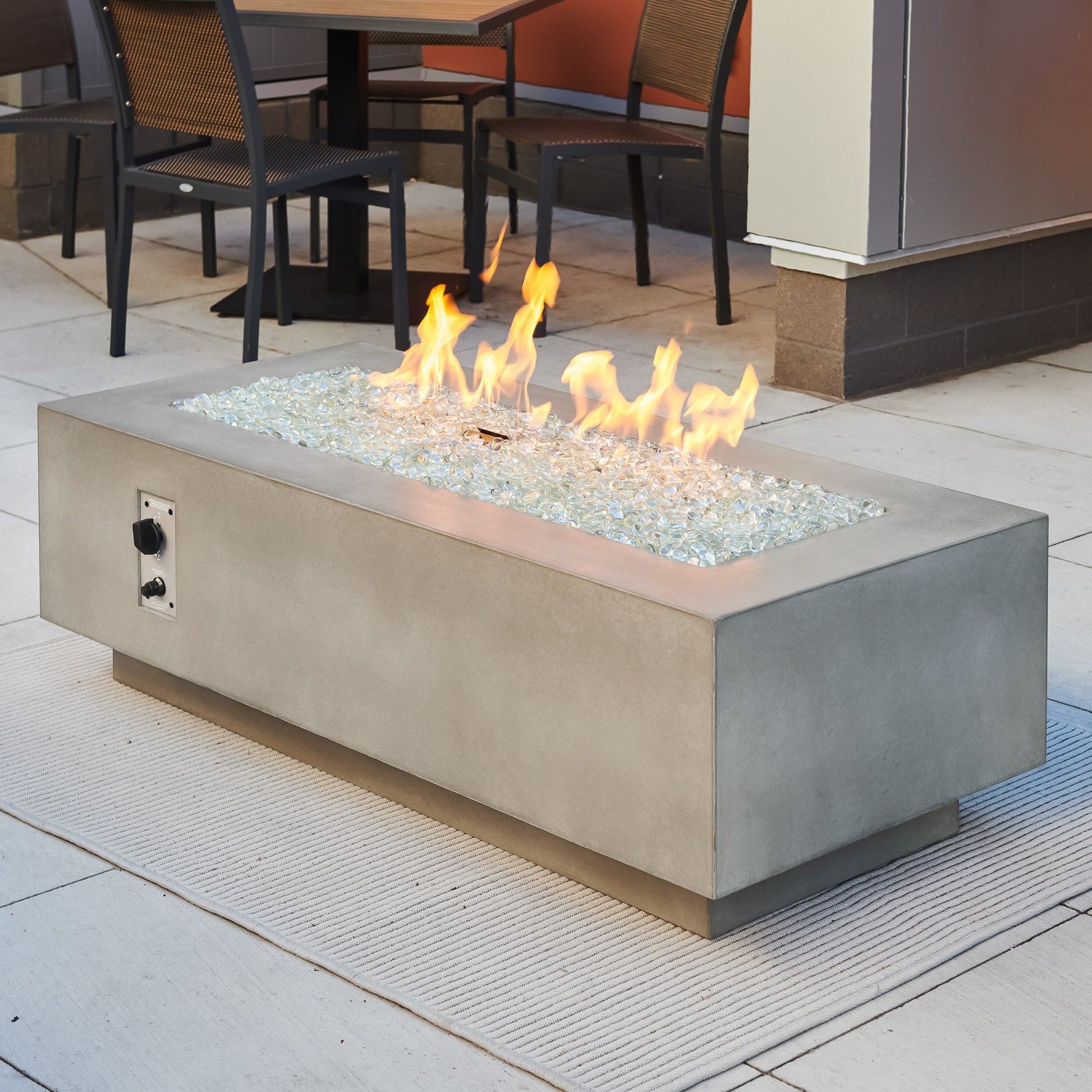 Cove 54-Inch Linear Gas Fire Pit Table