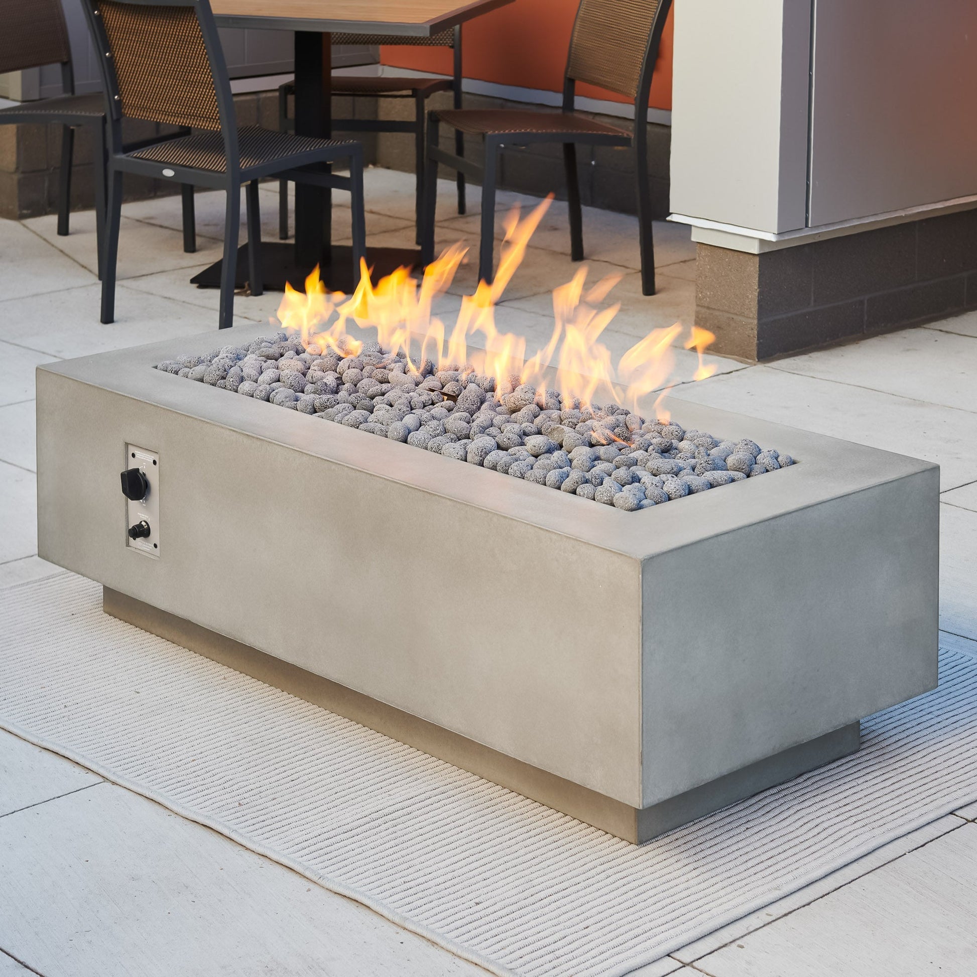 Cove 54-Inch Linear Gas Fire Pit Table