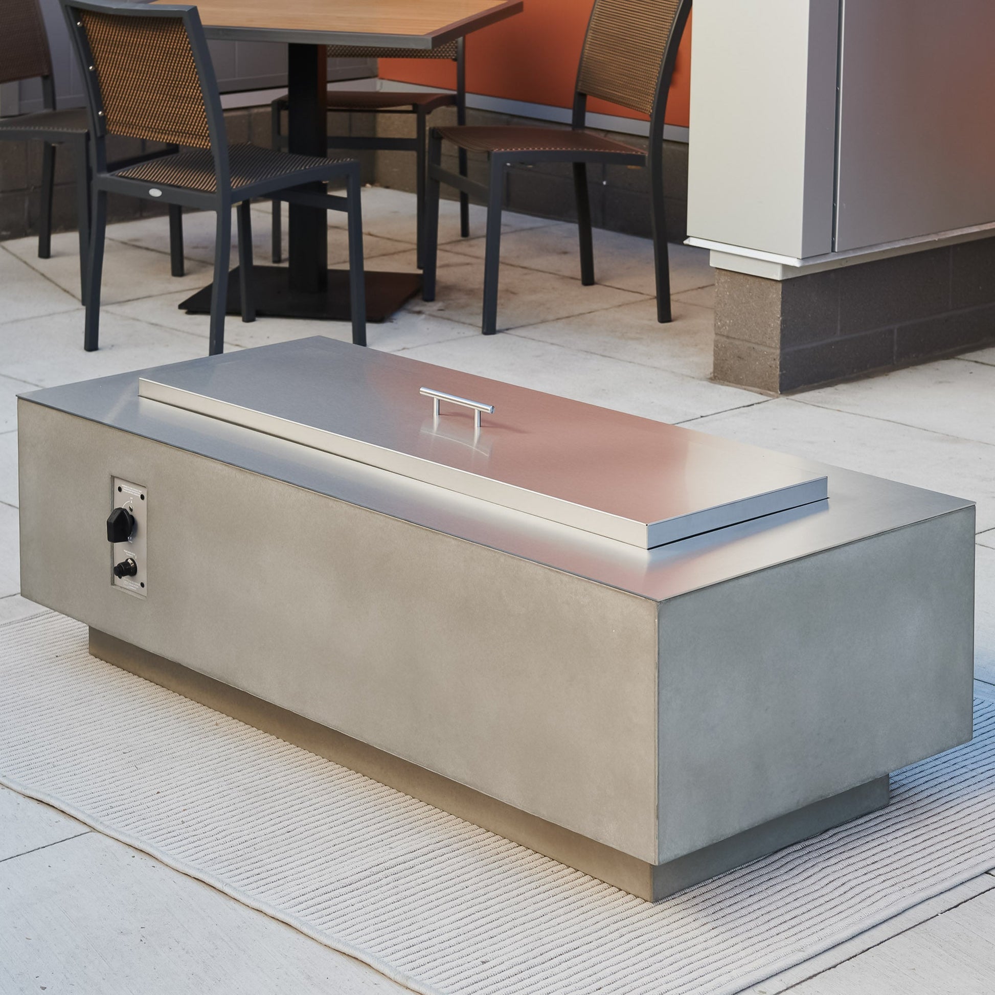 Cove 54-Inch Linear Gas Fire Pit Table