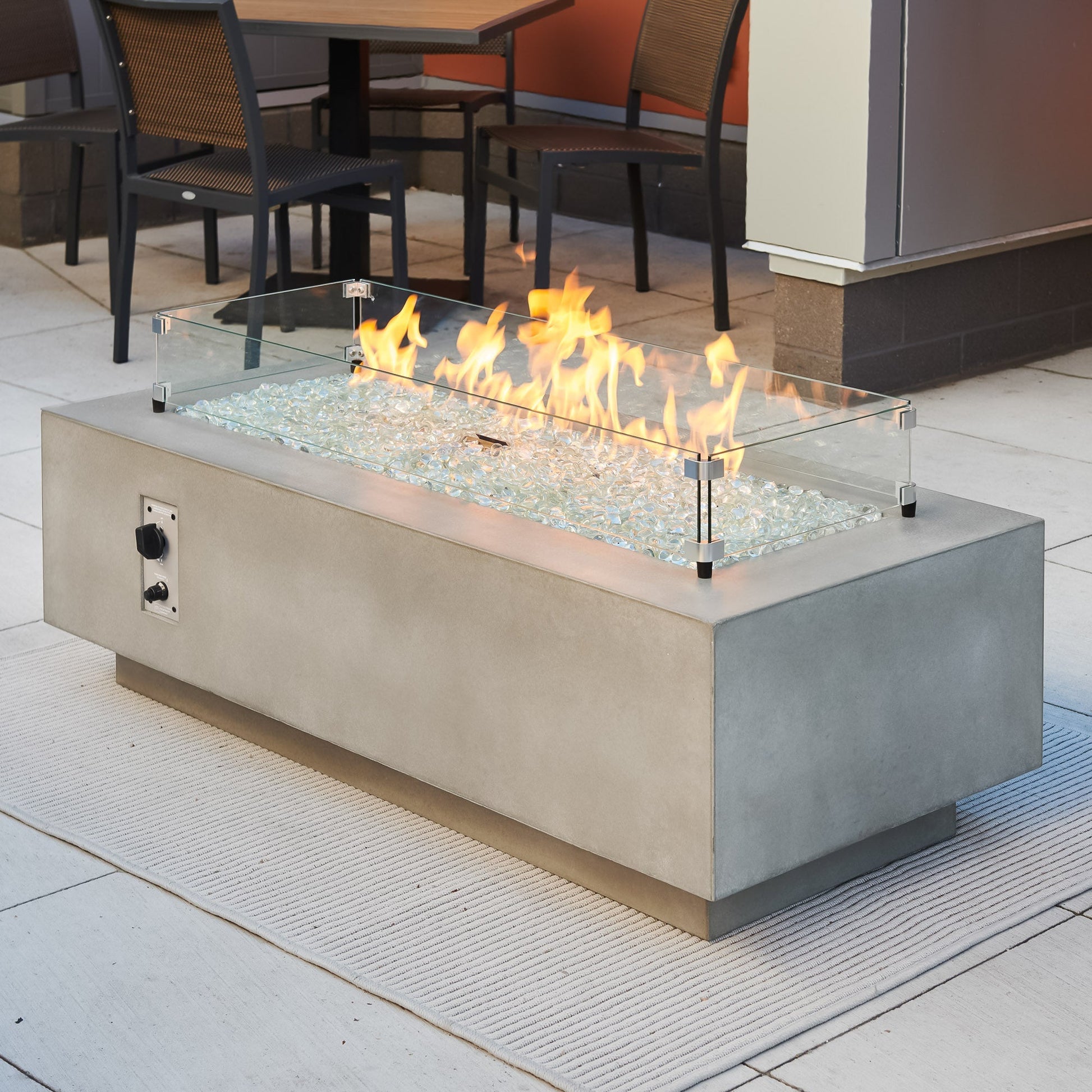 Cove 54-Inch Linear Gas Fire Pit Table