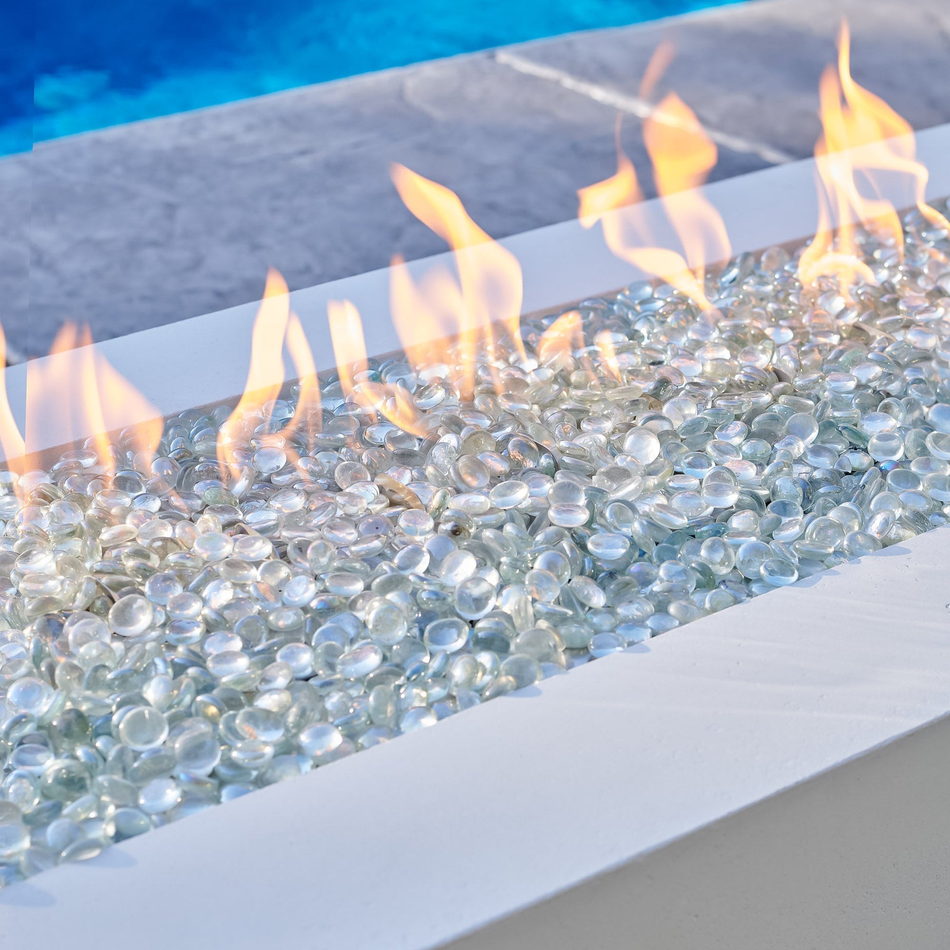 Cove 72-Inch Linear Gas Fire Pit Table
