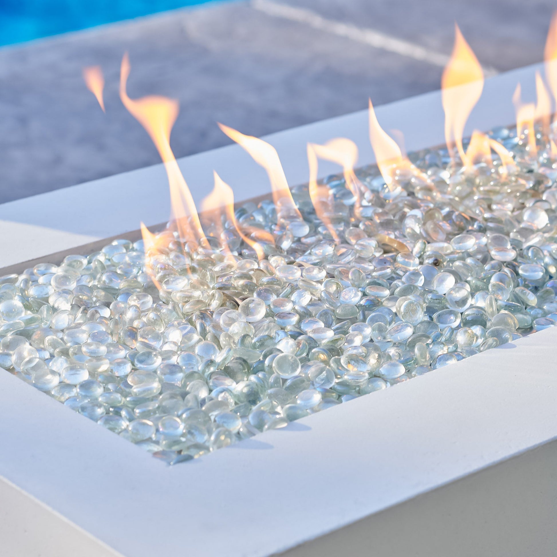 Cove 72-Inch Linear Gas Fire Pit Table