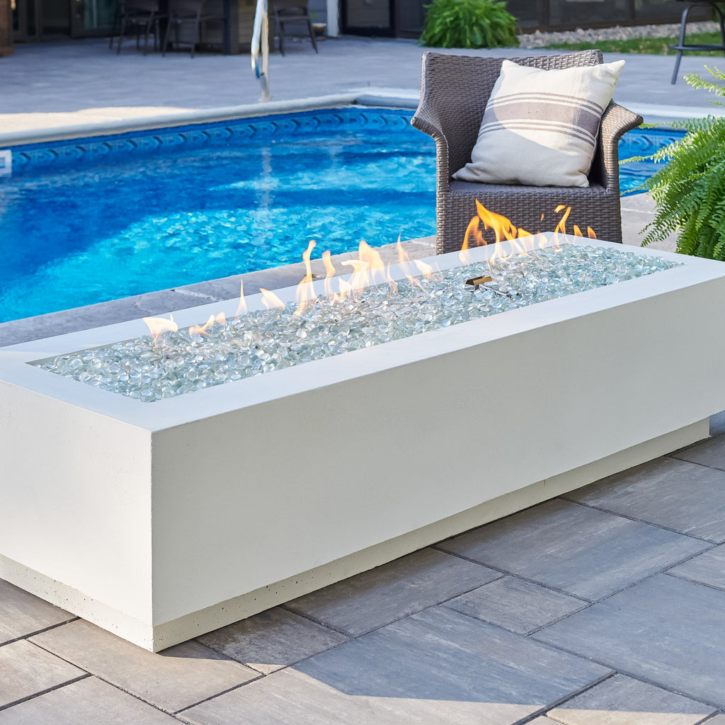 Cove 72-Inch Linear Gas Fire Pit Table