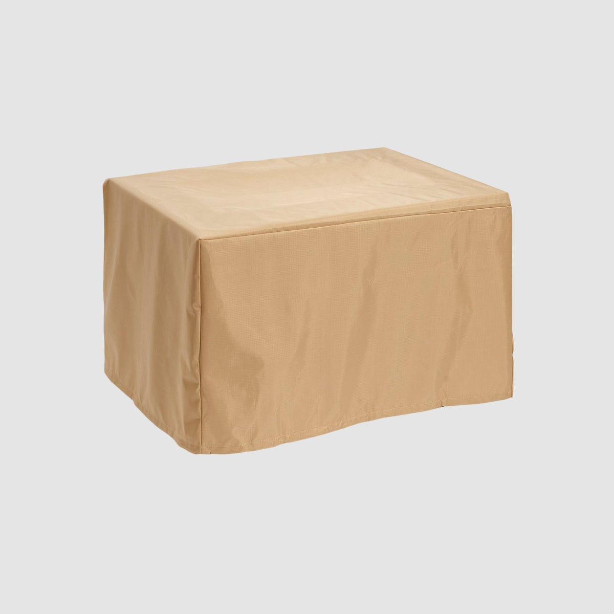 Brooks Rectangle Fire Table Protective Cover in tan