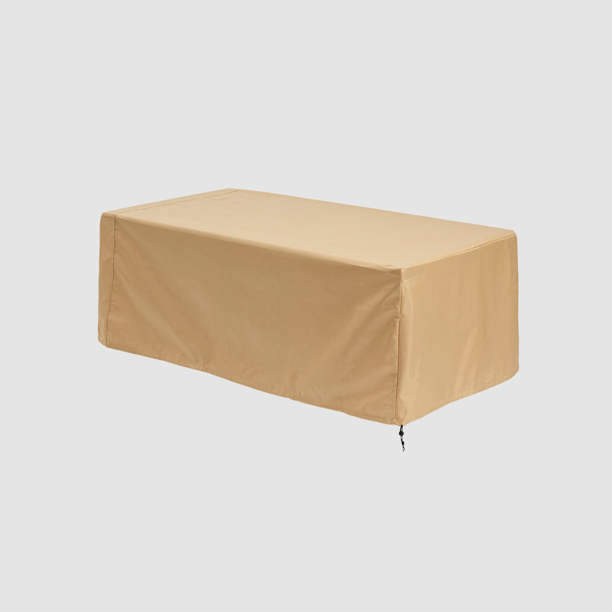 Boardwalk Fire Table Protective Cover in tan