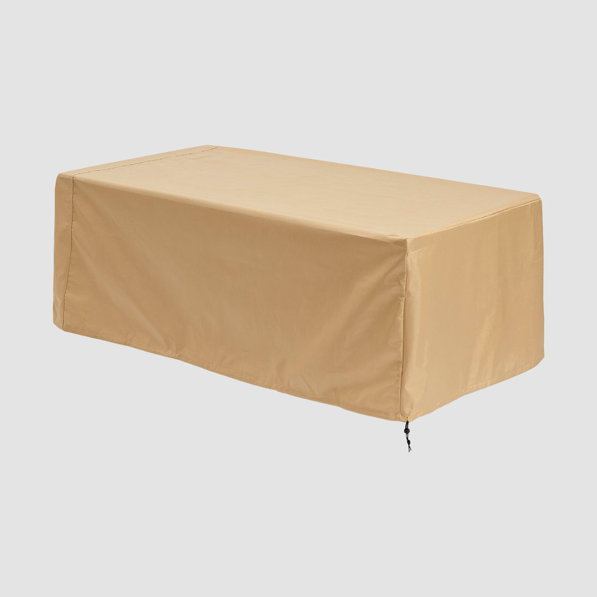 Cove 72 inch Linear Fire Table Protective Cover in tan