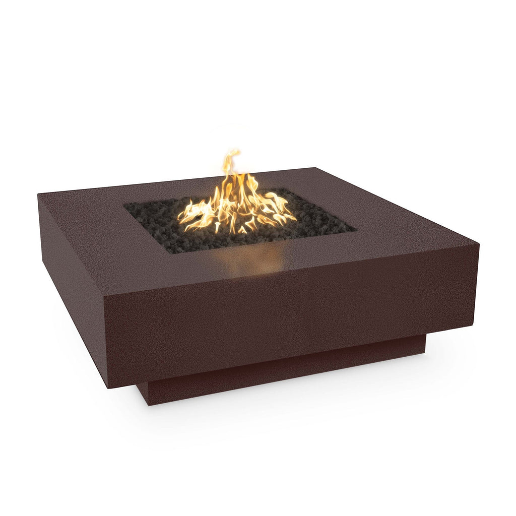 Brasero Cabo Square de 48" con recubrimiento en polvo de The Outdoor Plus 