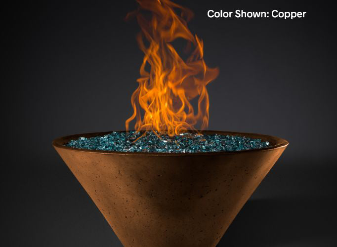 Slick Rock Table Top Series Fire Bowl with Electronic Ignition Burner