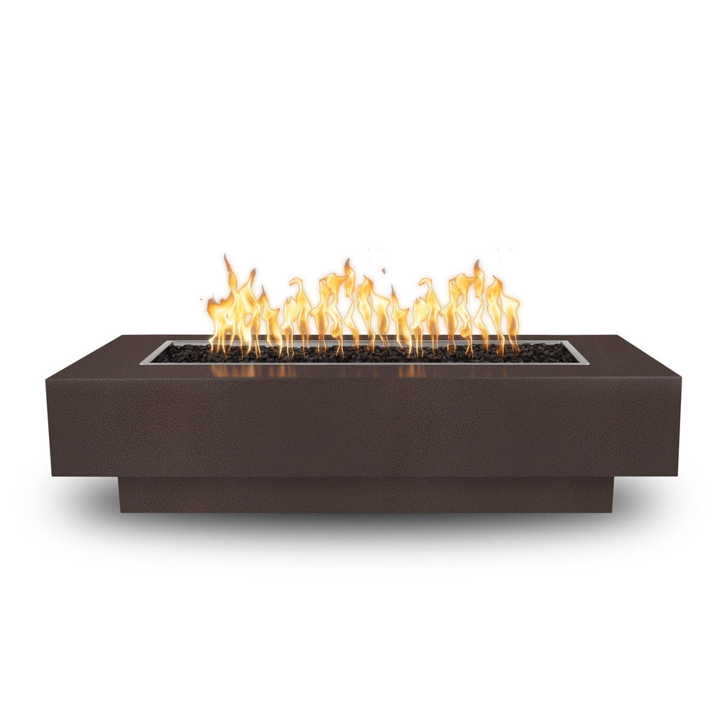 Brasero Coronado de 72" con recubrimiento en polvo de The Outdoor Plus 