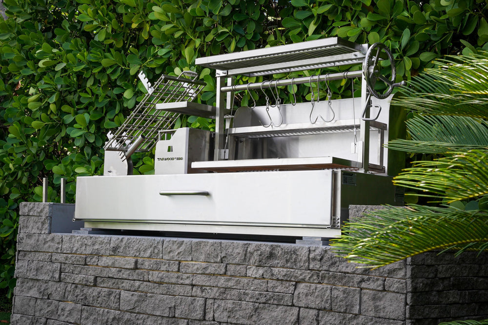 Tagwood BBQ Argentine Santa Maria Wood Fire & Charcoal Grill - BBQ08SS