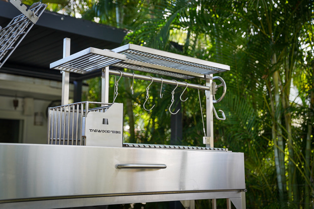 Tagwood BBQ Argentine Santa Maria Wood Fire & Charcoal Grill - BBQ06SS