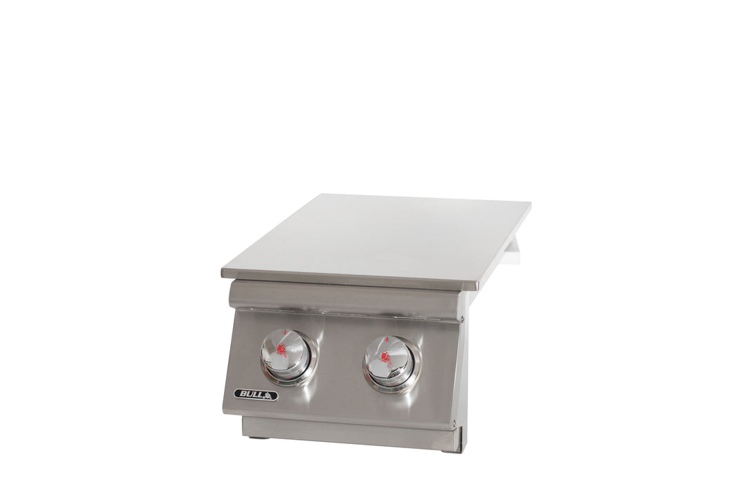 Bull Double Stainless Steel Slide-In Sideburner (30008)
