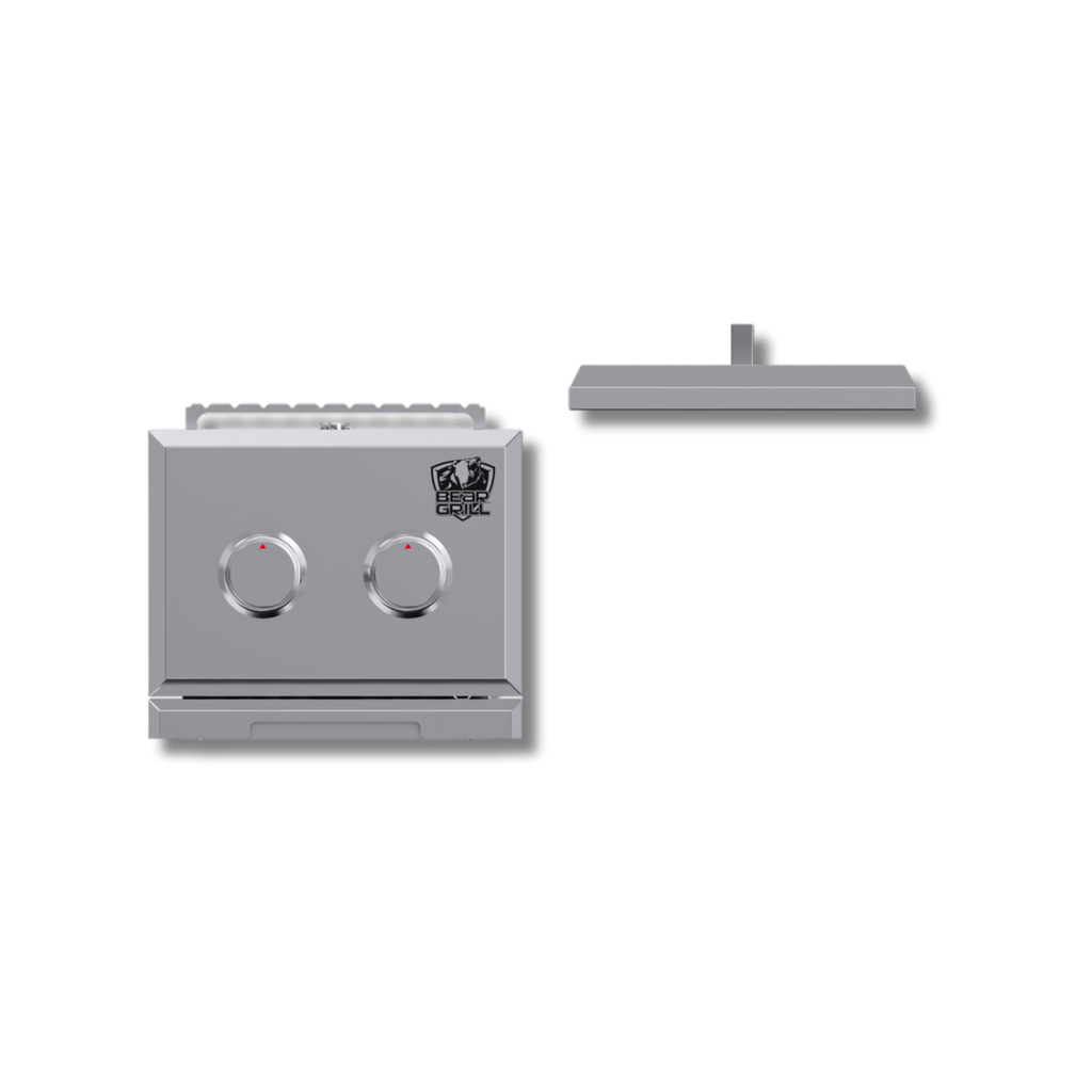 Bear Grill Double Side Burner