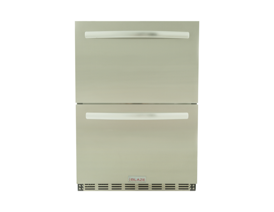 23.5-In 5.1 Cu. Ft. Outdoor Rated Double Drawer Refrigerator