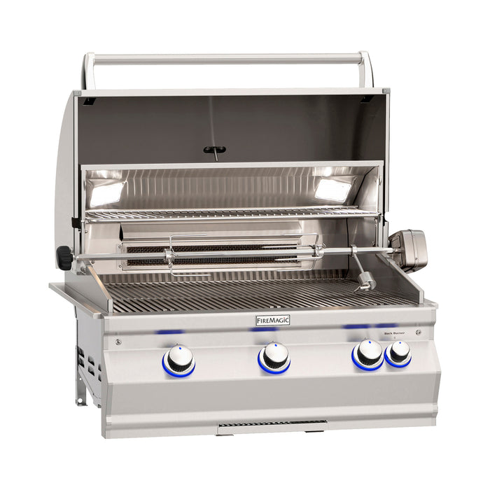 Fire Magic 30-Inch Aurora A660i Build-In Grill (With Rotisserie)