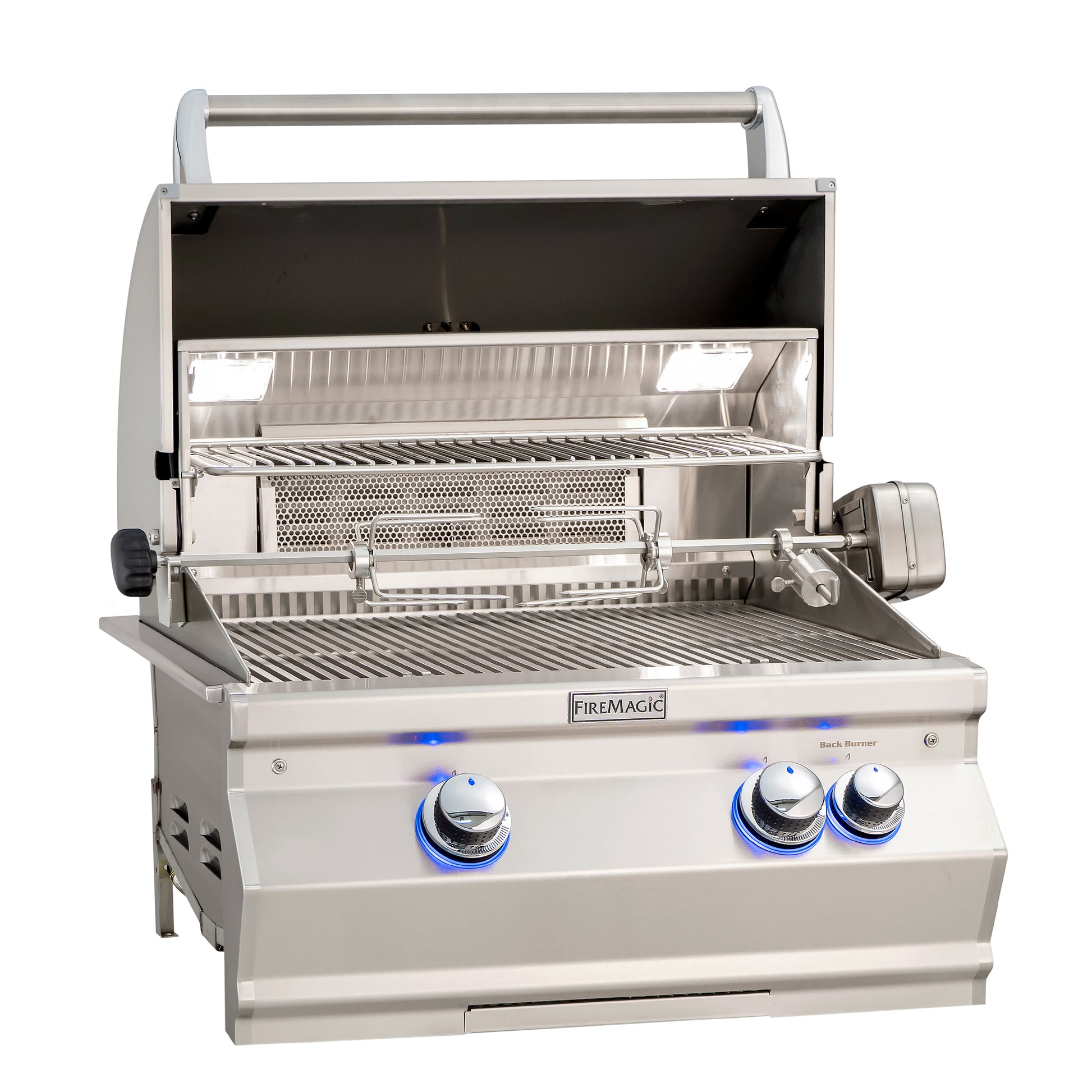 Fire Magic Aurora A430i 24-Inch Build-In Gas Grill with Rotisserie