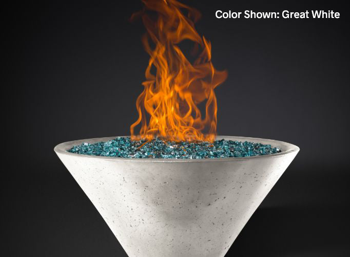 Slick Rock Table Top Series Fire Bowl with Electronic Ignition Burner
