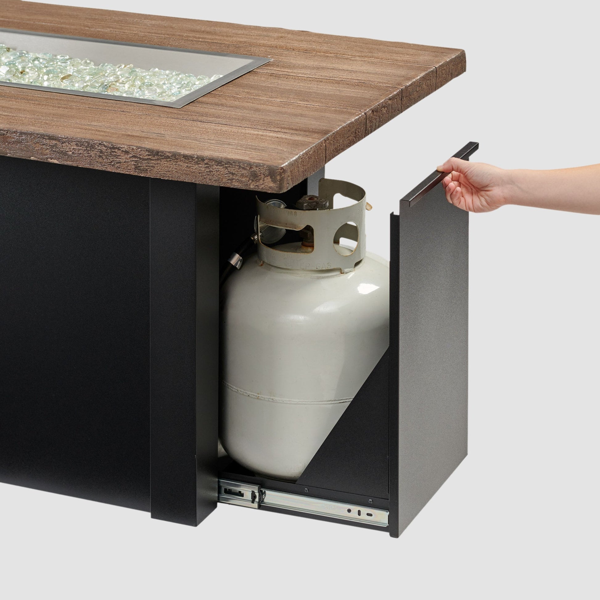 Havenwood 62-Inch Linear Gas Fire Pit Table