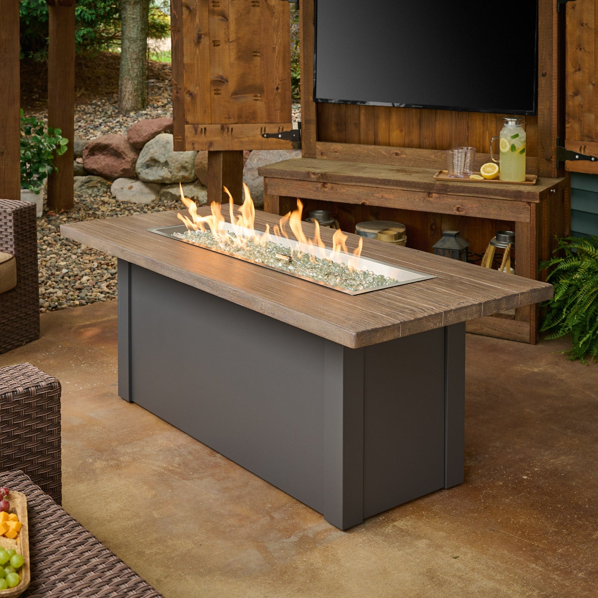 Havenwood 62-Inch Linear Gas Fire Pit Table