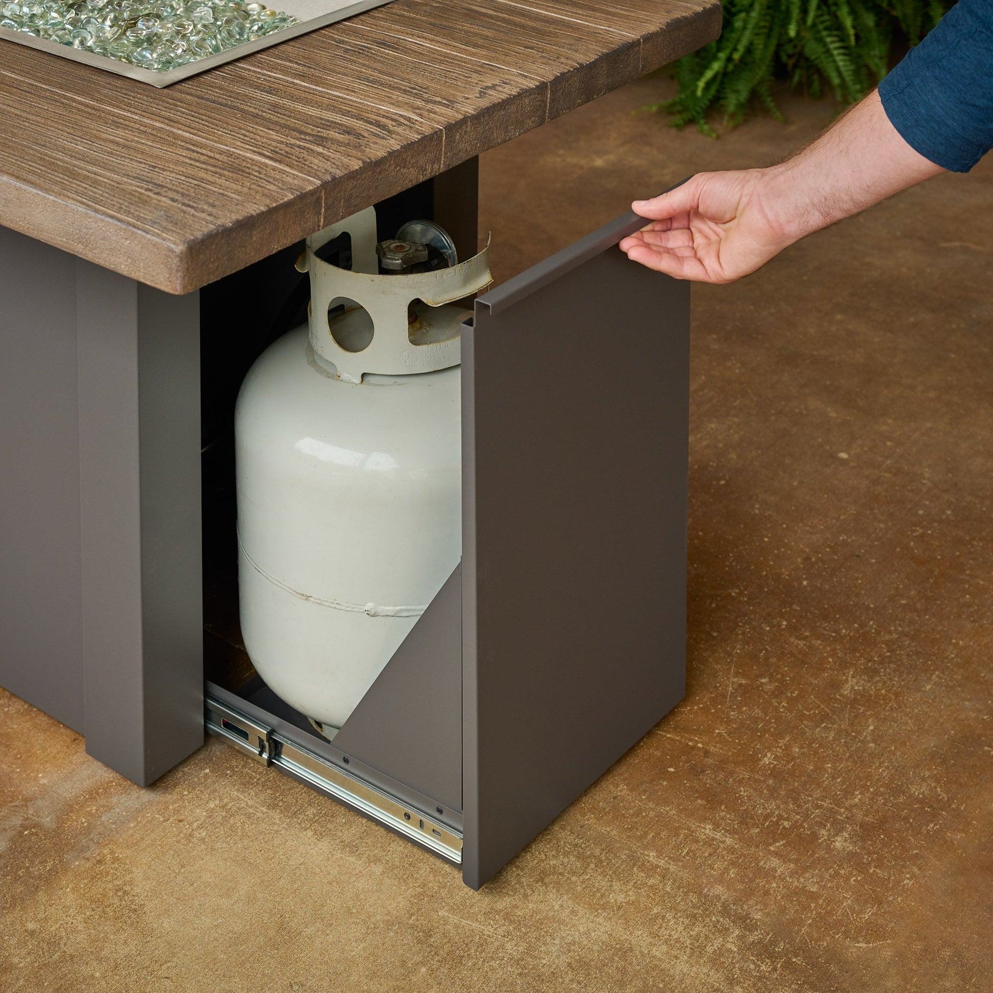 Havenwood 62-Inch Linear Gas Fire Pit Table