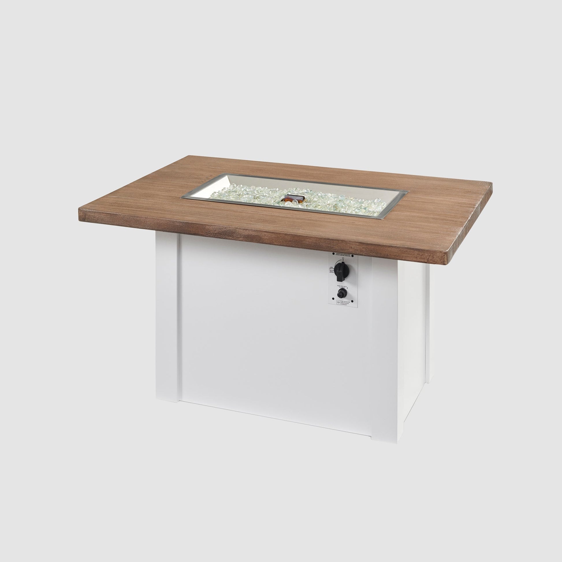 Havenwood 44-Inch Rectangular Gas Fire Pit Table