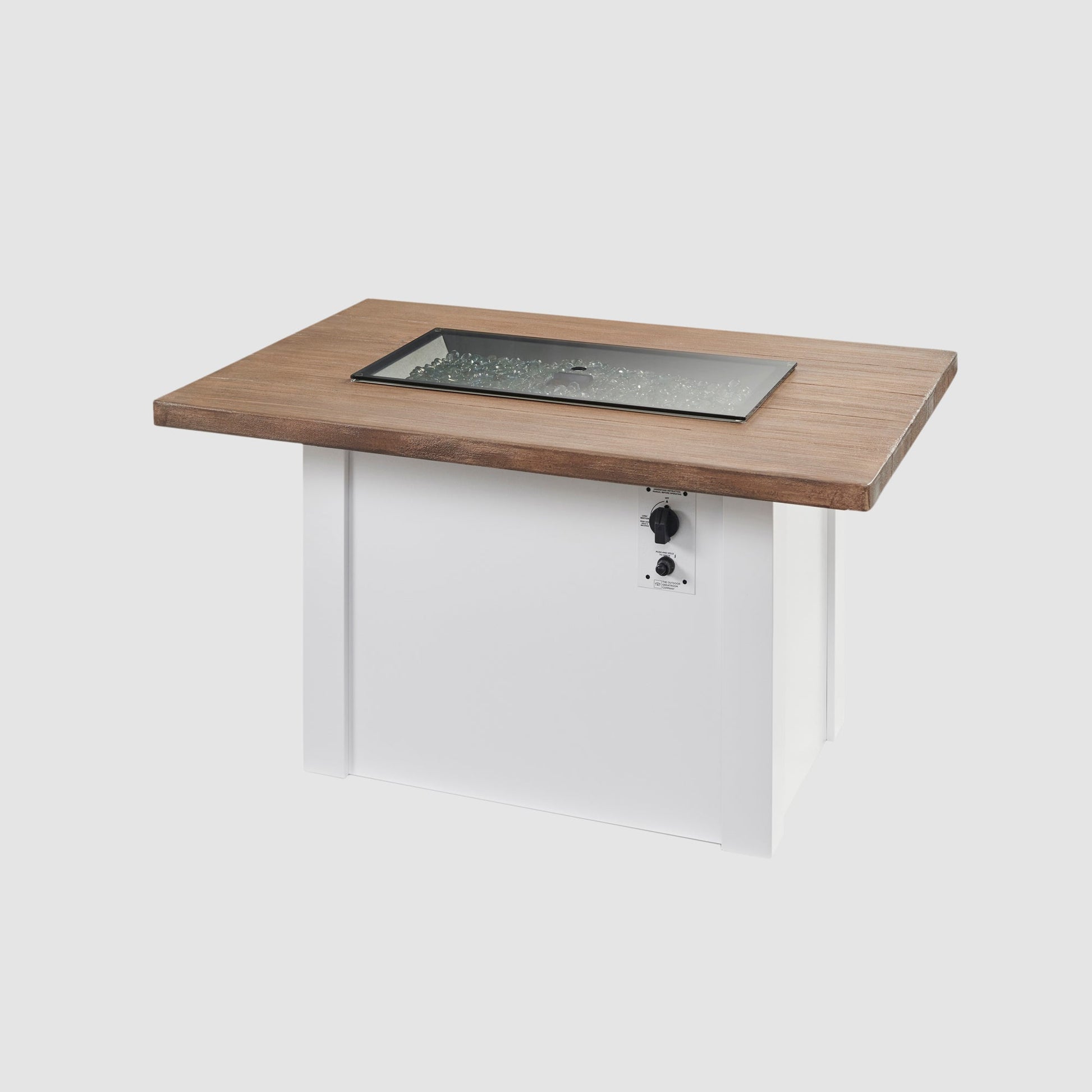 Havenwood 44-Inch Rectangular Gas Fire Pit Table