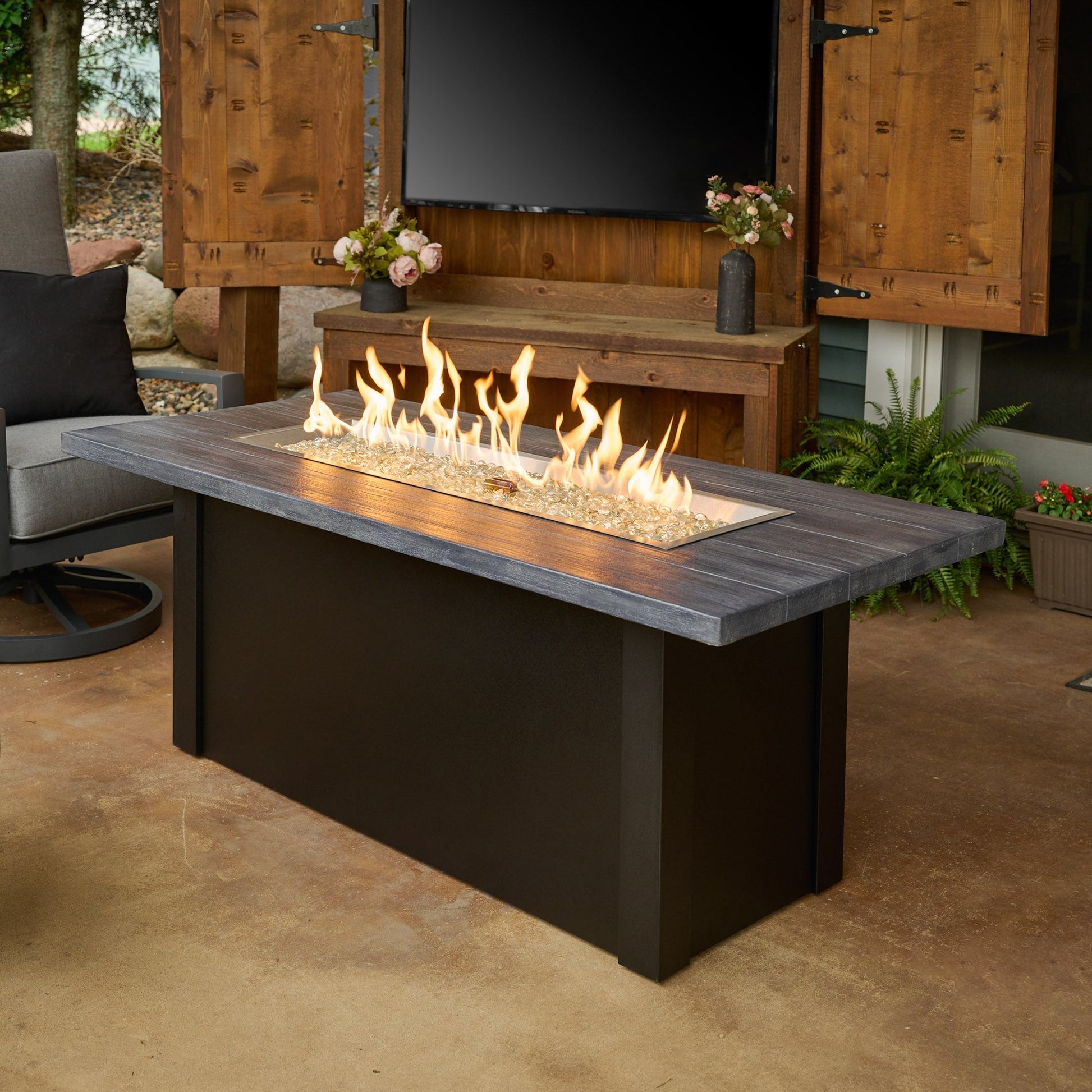 Havenwood 62-Inch Linear Gas Fire Pit Table
