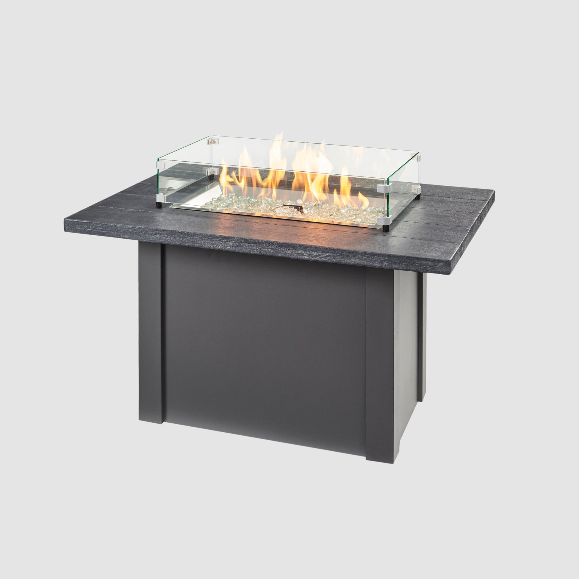 Havenwood 44-Inch Rectangular Gas Fire Pit Table