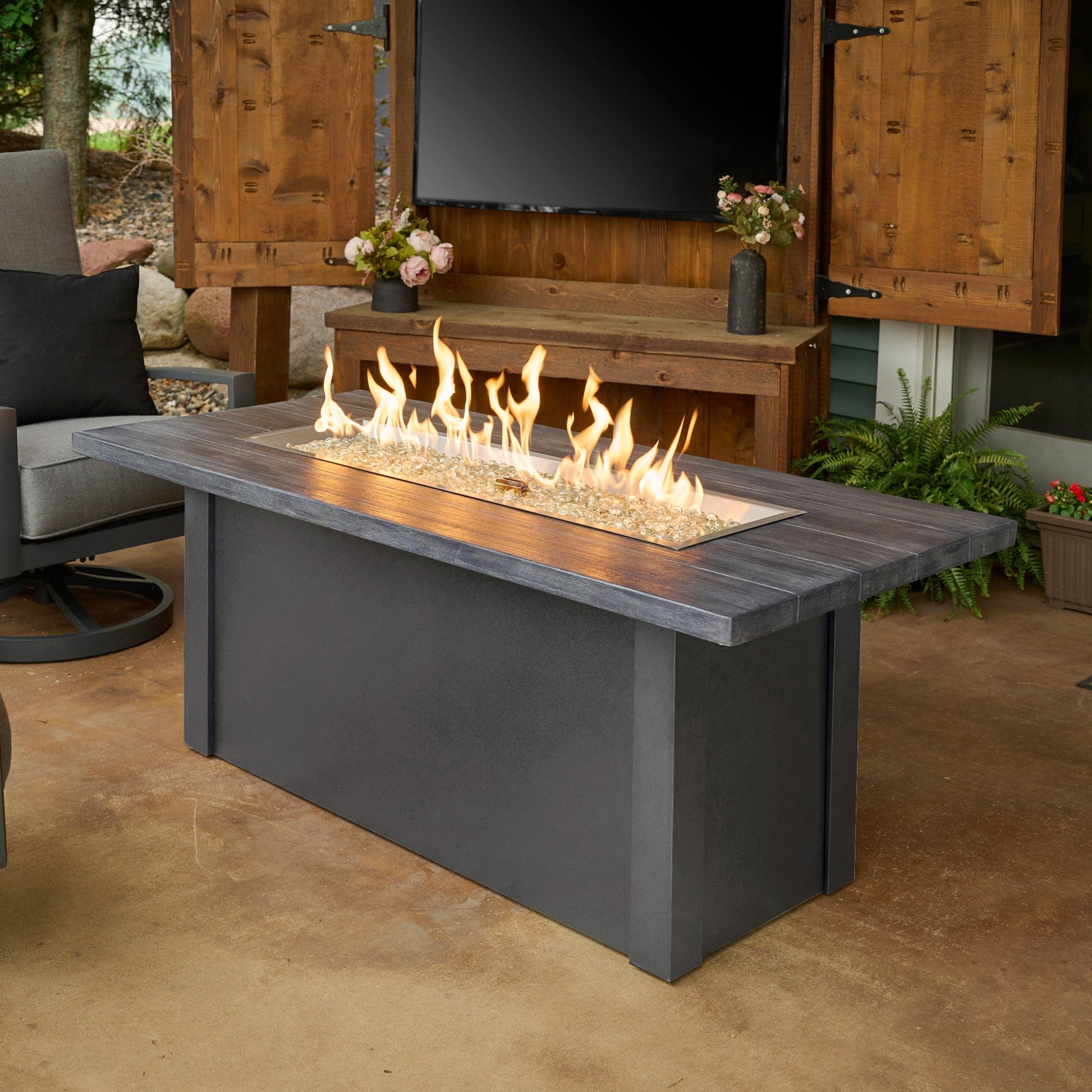 Havenwood 62-Inch Linear Gas Fire Pit Table