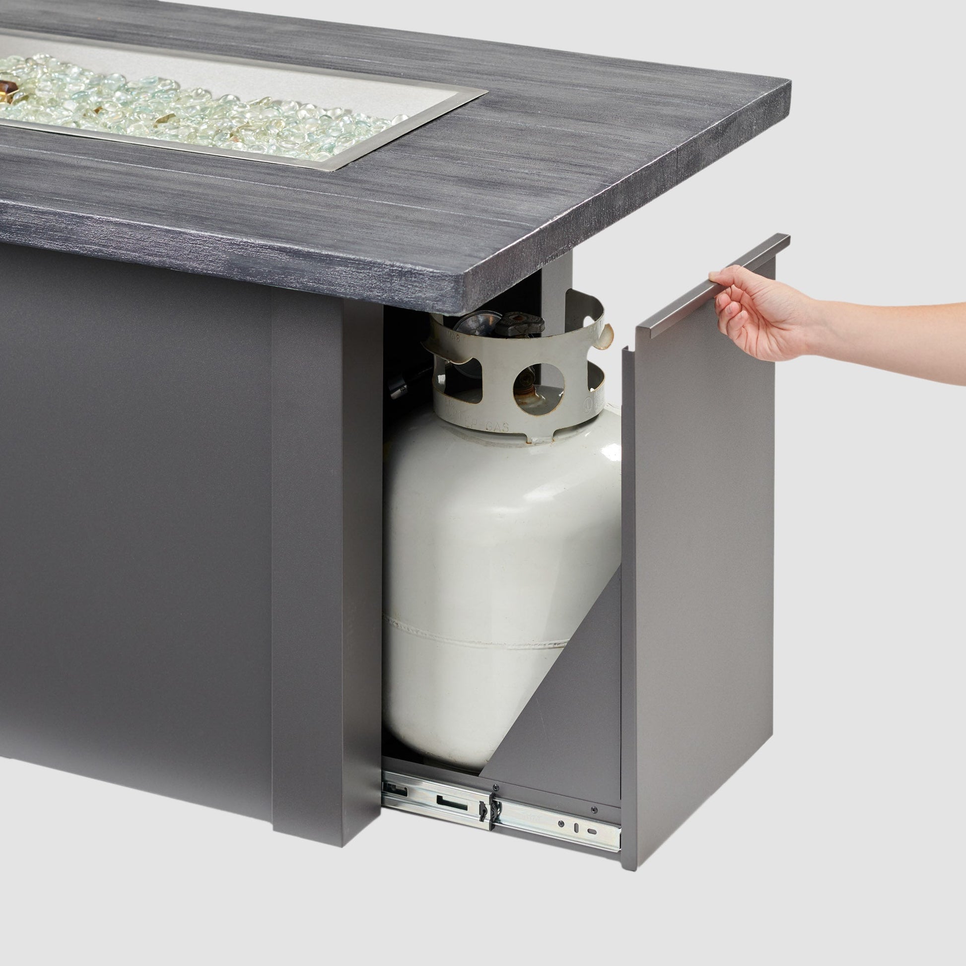 Havenwood 62-Inch Linear Gas Fire Pit Table