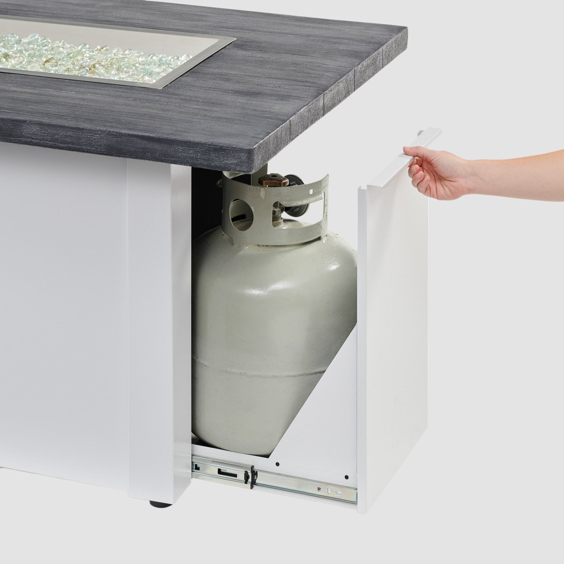 Havenwood 62-Inch Linear Gas Fire Pit Table