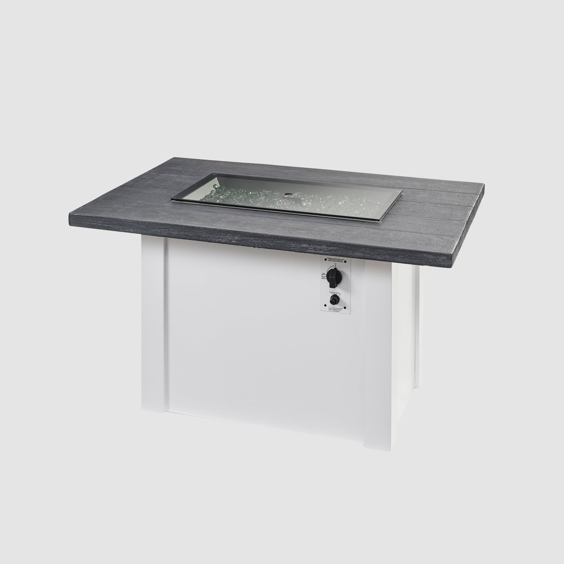 Havenwood 44-Inch Rectangular Gas Fire Pit Table