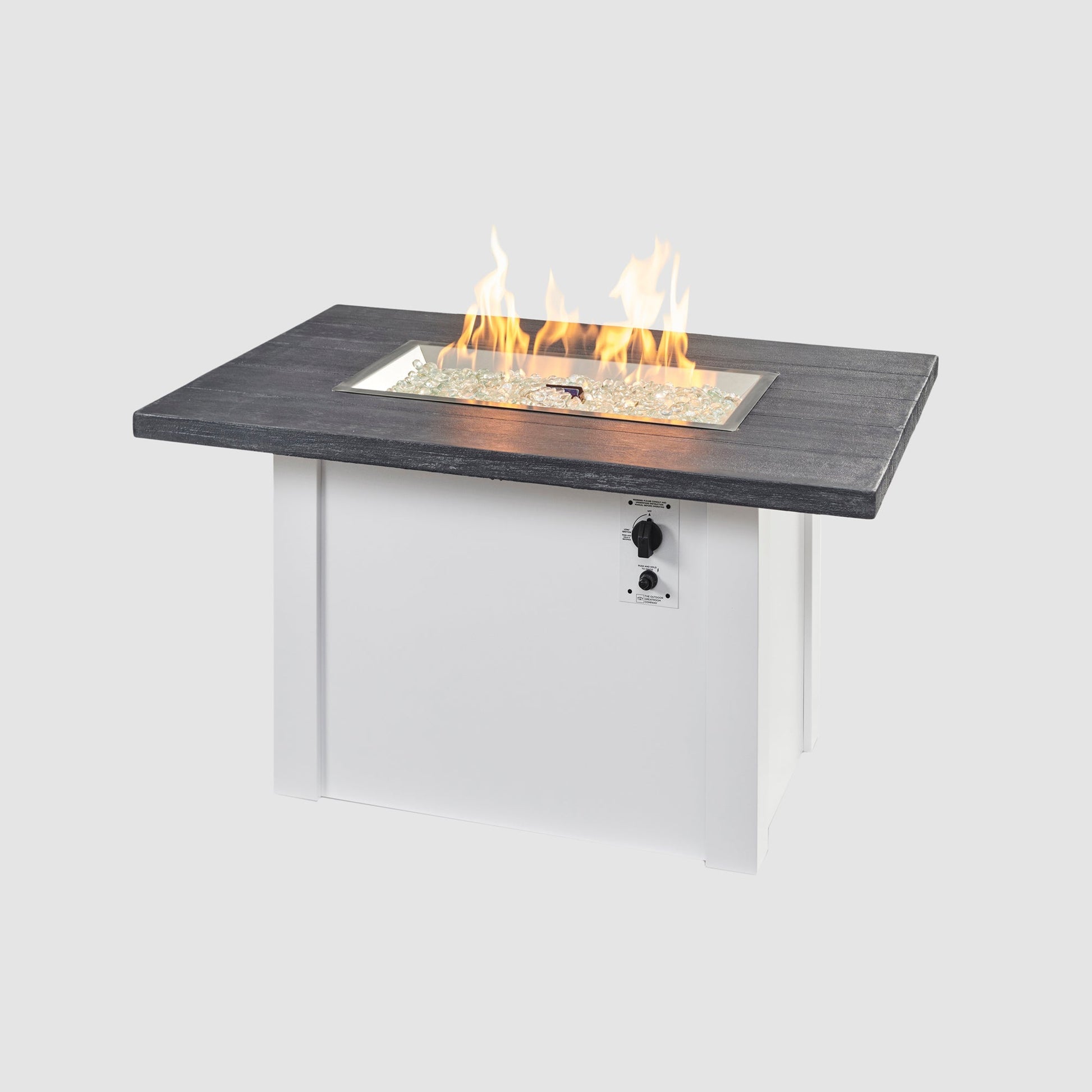 Havenwood 44-Inch Rectangular Gas Fire Pit Table