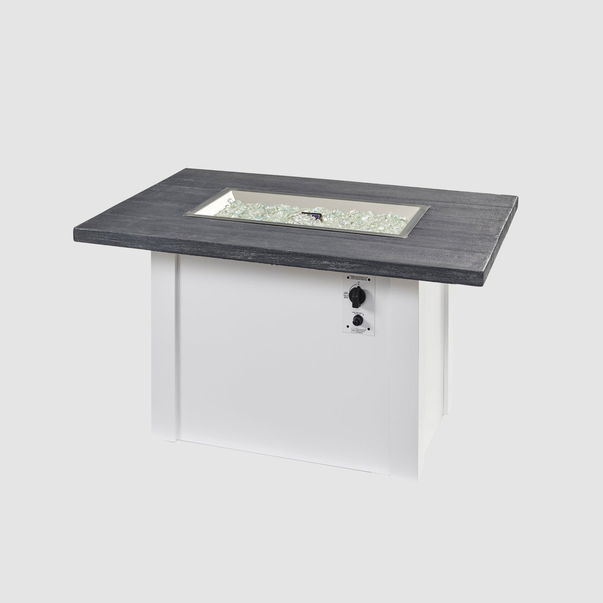 Havenwood 44-Inch Rectangular Gas Fire Pit Table