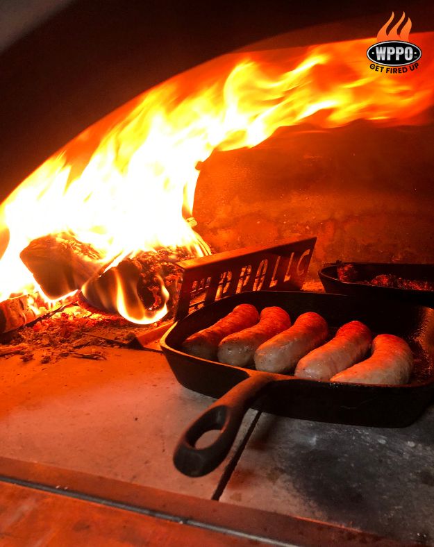 WPPO Karma 55 304 Stainless Steel Commercial Wood-Fired Oven