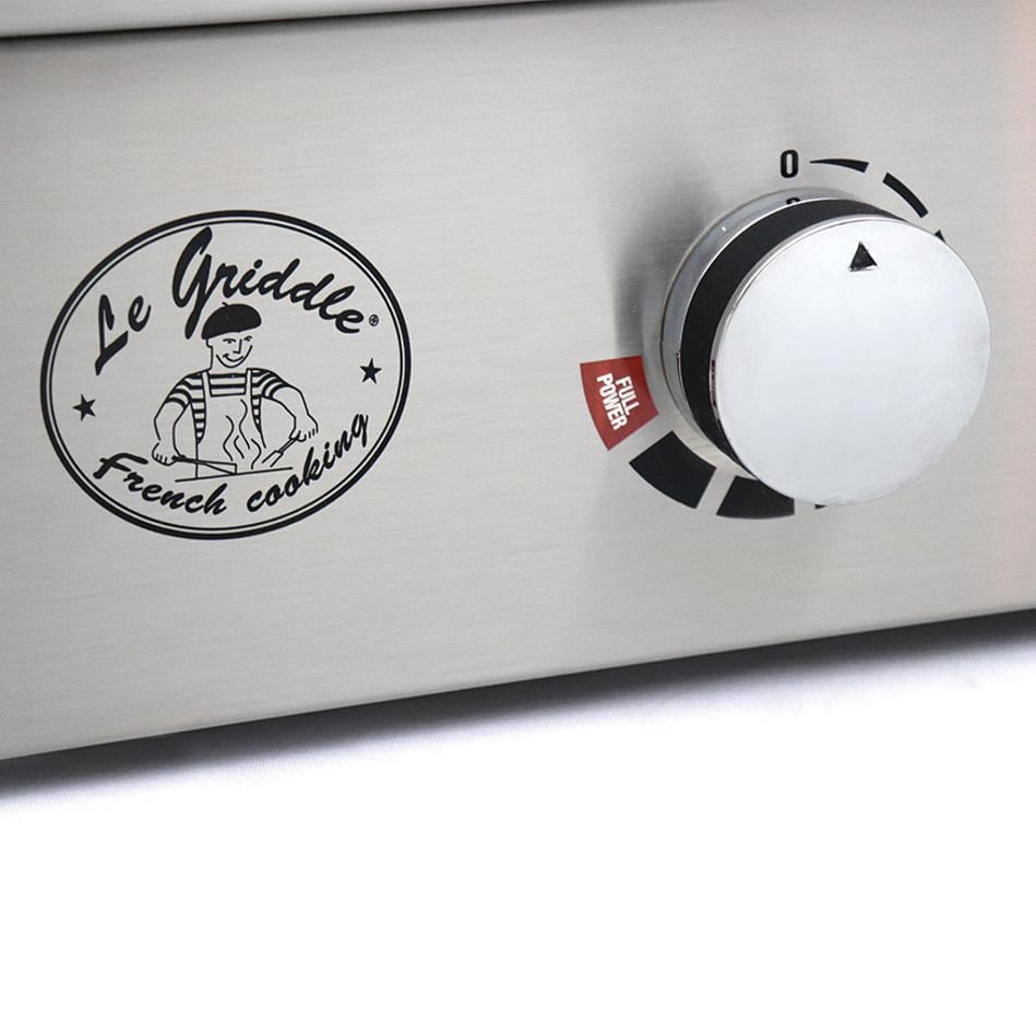 Le Griddle Original 30-Inch 3600W Electric Griddle - GEE75 + GFCART75