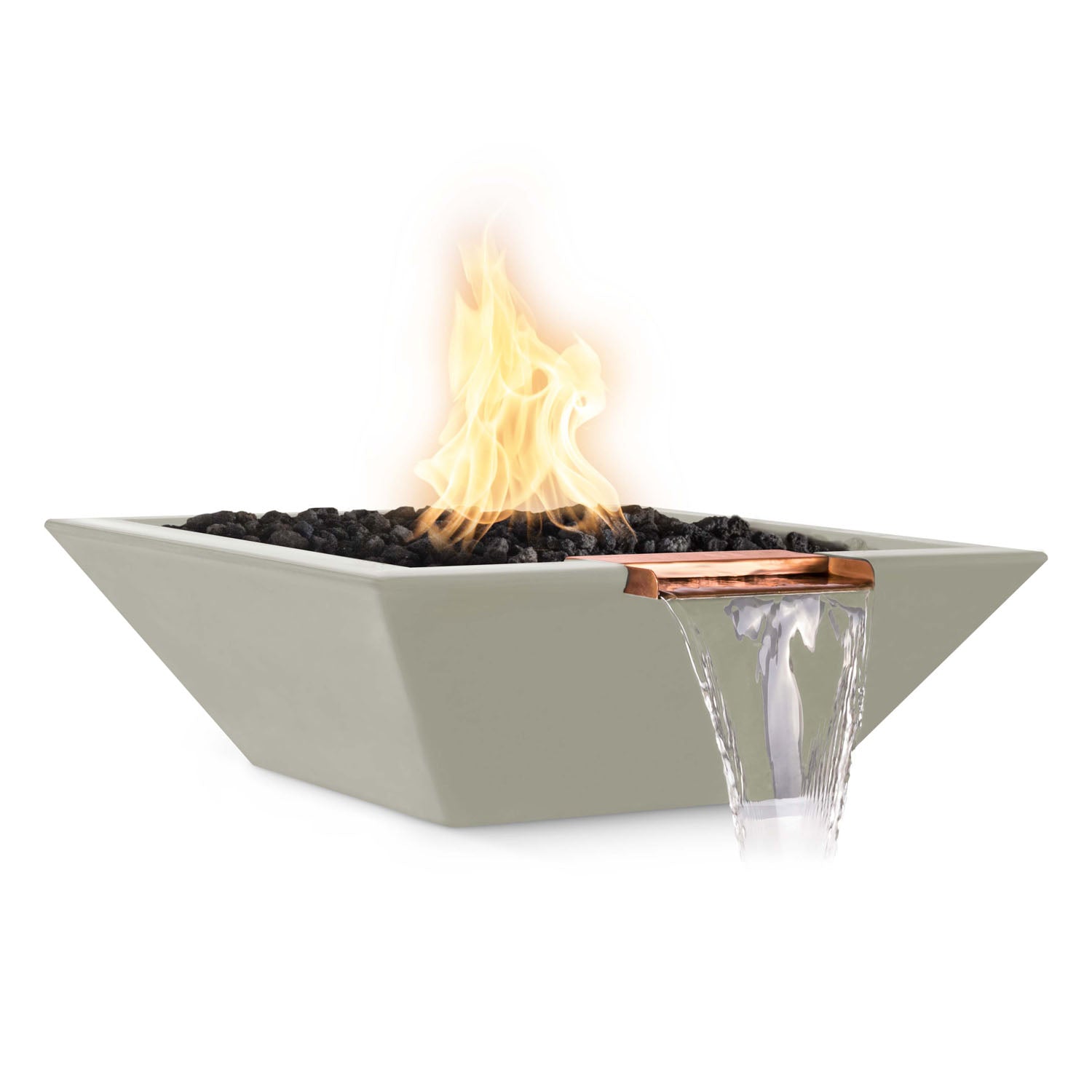 Maya Fire & Water Bowl - GFRC Concrete - 36"