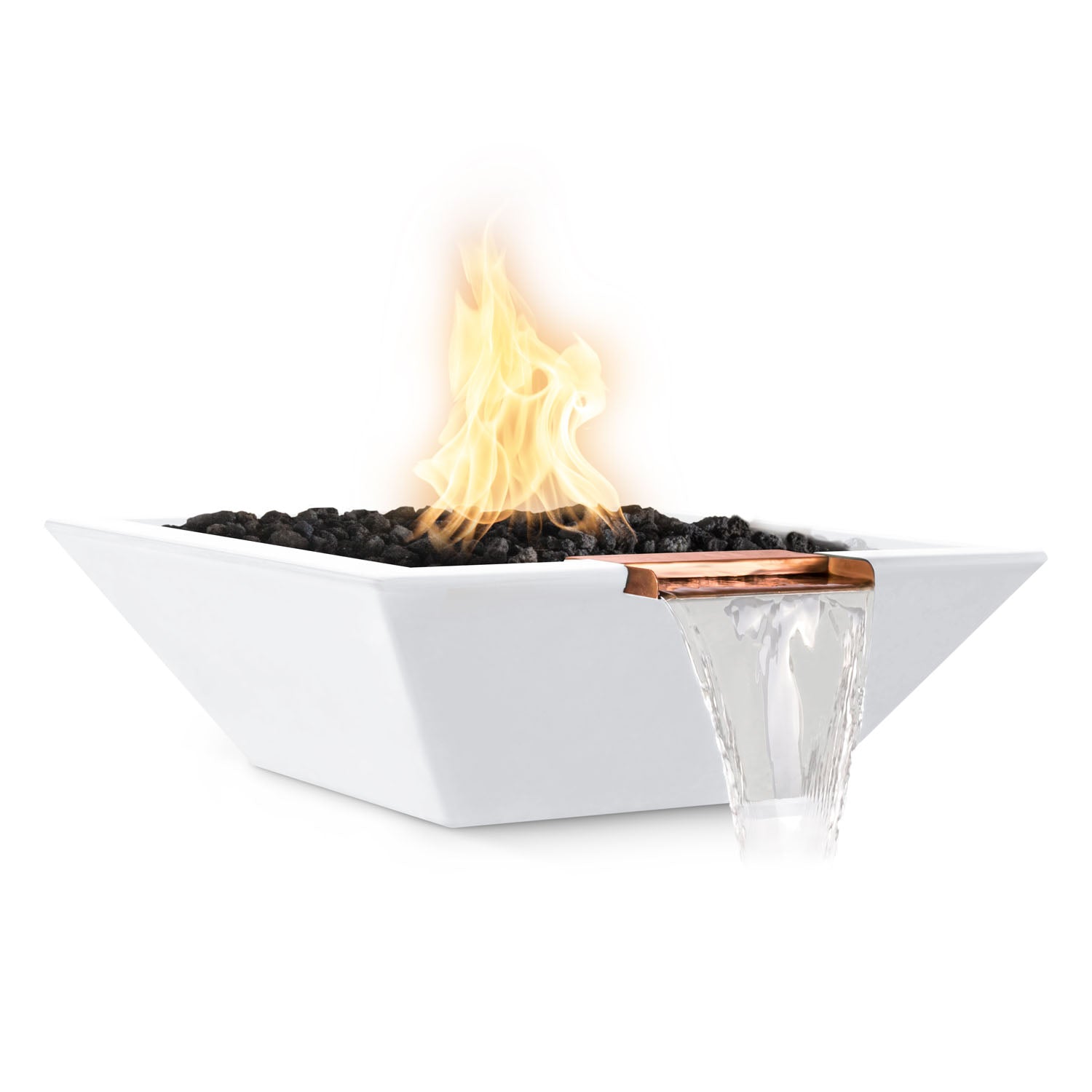 Maya Fire & Water Bowl - GFRC Concrete - 30"
