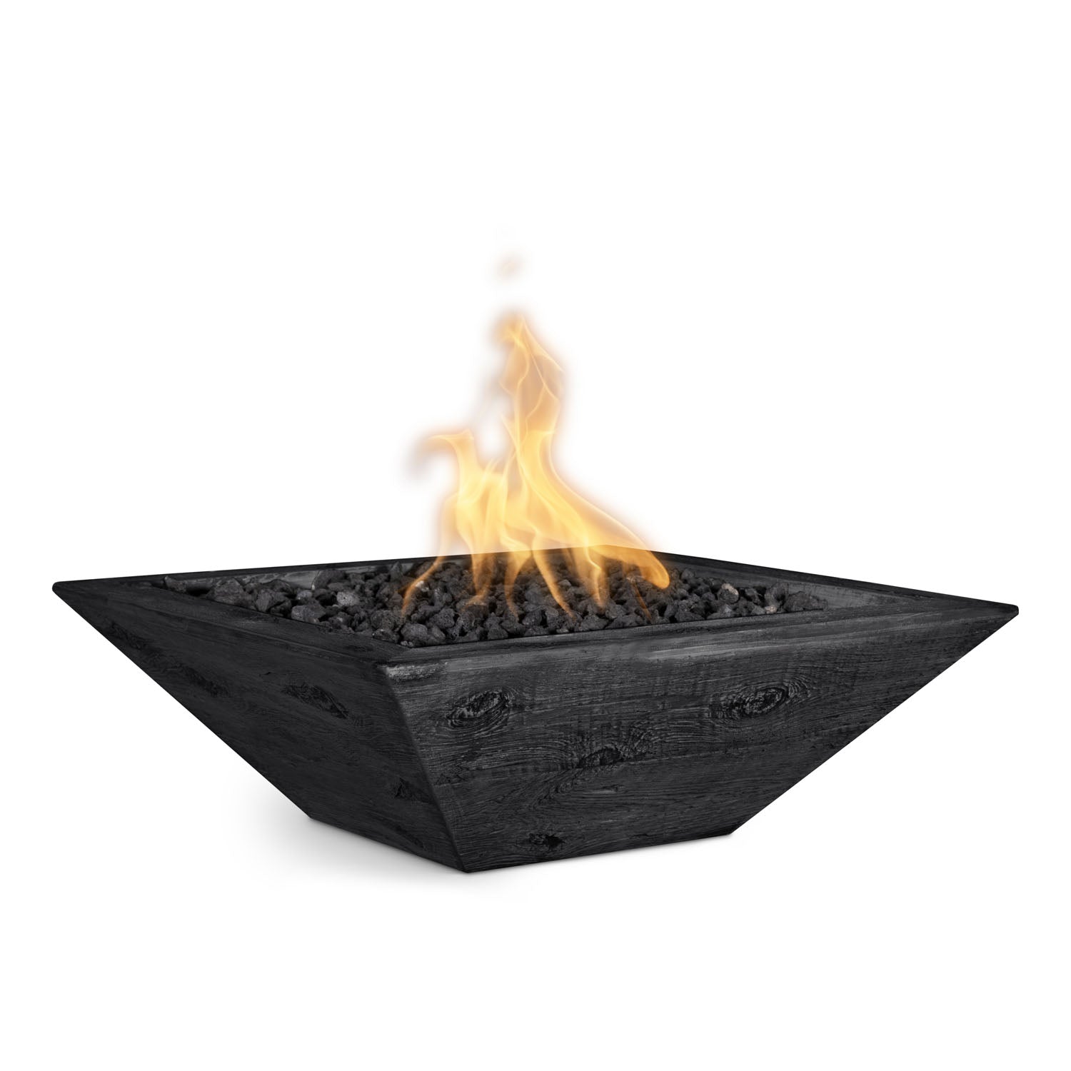 Maya Fire Bowl - GFRC Wood Grain - 24"