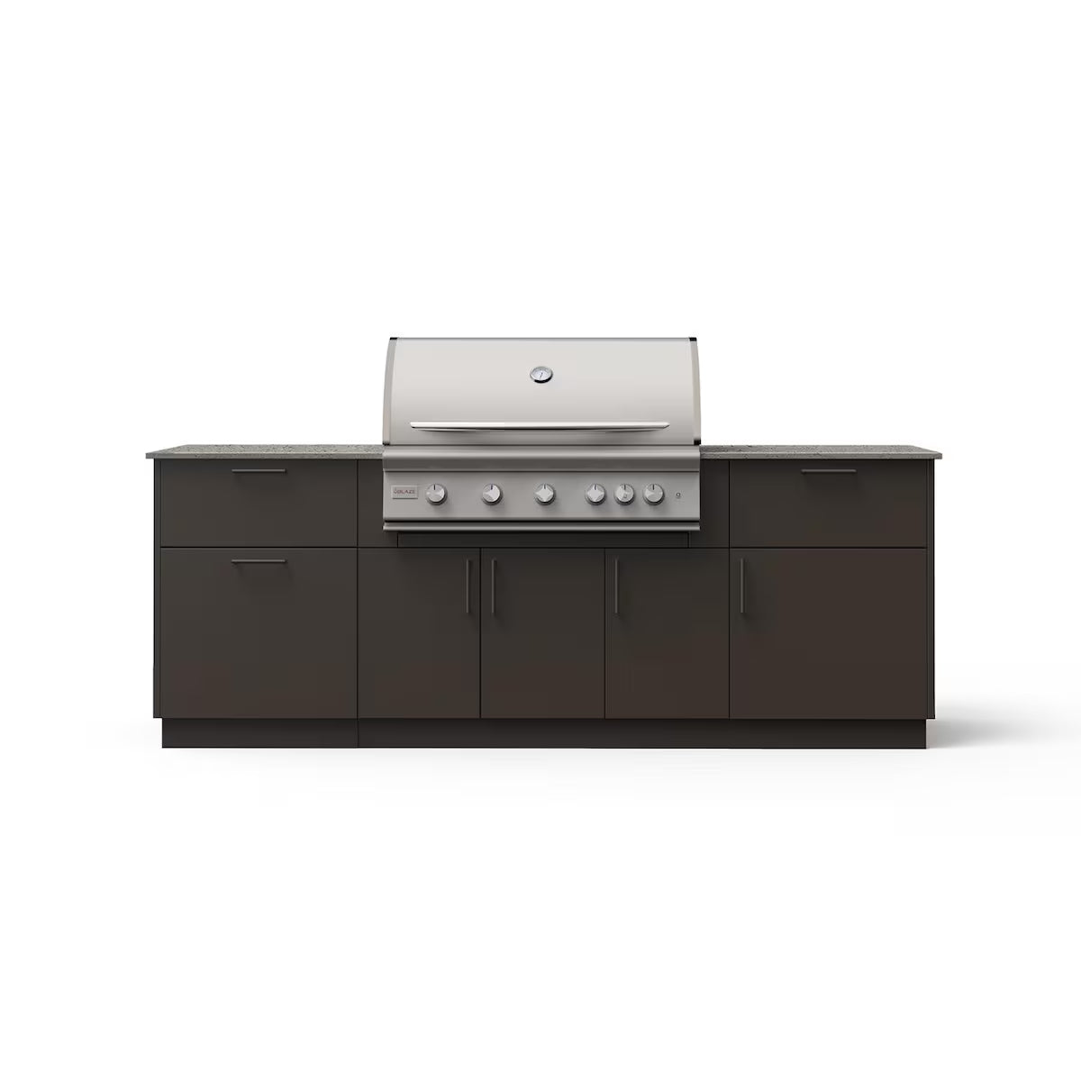 Blaze Sunrise 8-Ft Outdoor Kitchen Island w/ 40-Inch LTE