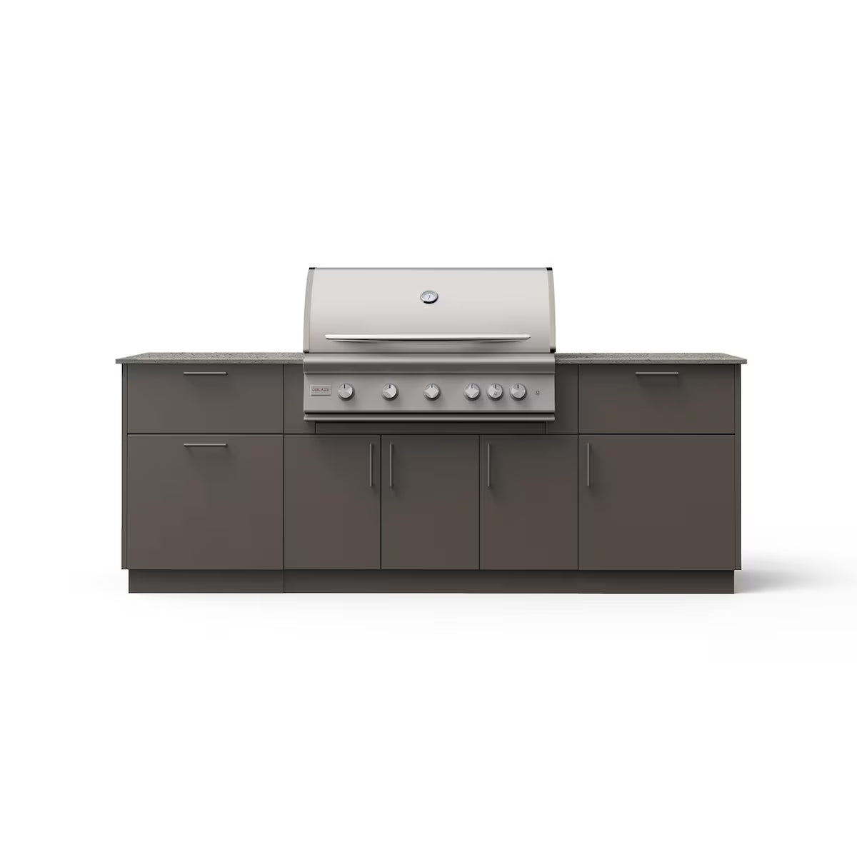 Blaze Sunrise 8-Ft Outdoor Kitchen Island w/ 40-Inch LTE