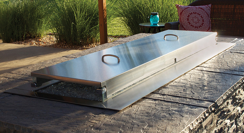 Carol Rose 48-Inch Outdoor Fire Pit with LED Lighting