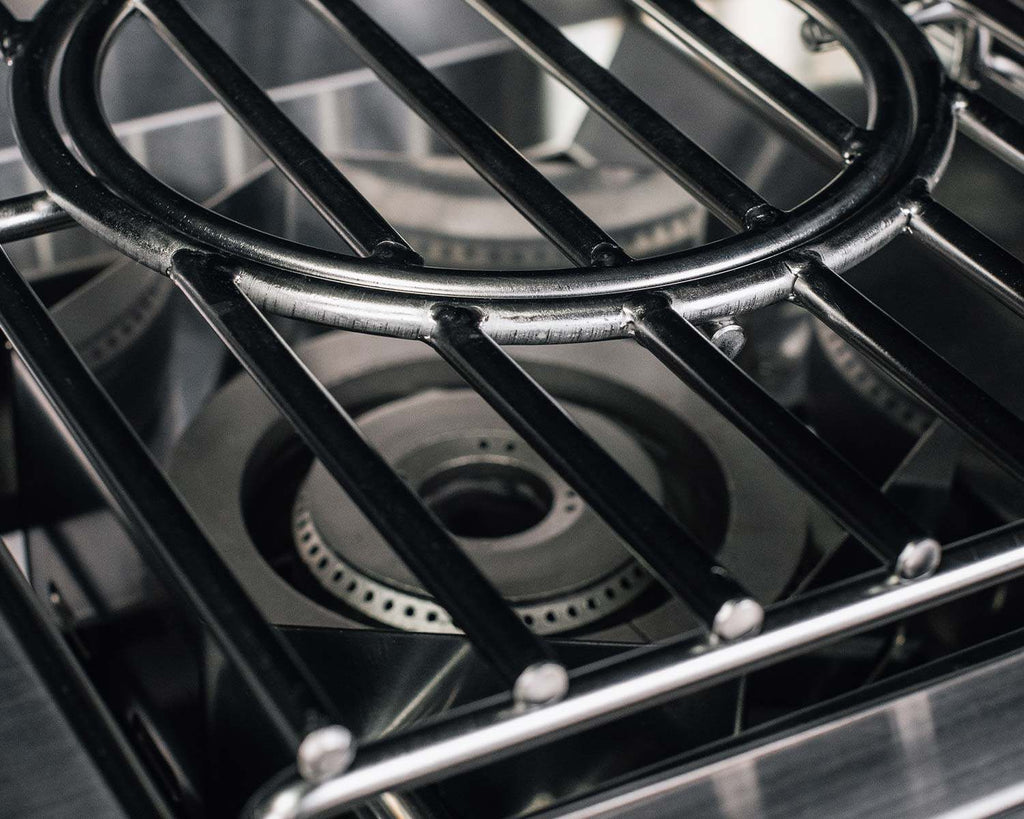 High-Performance True Flame Power Burner with LED Illumination