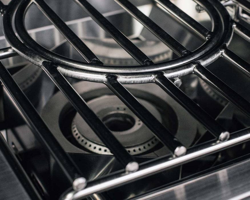 High-Performance True Flame Power Burner with LED Illumination