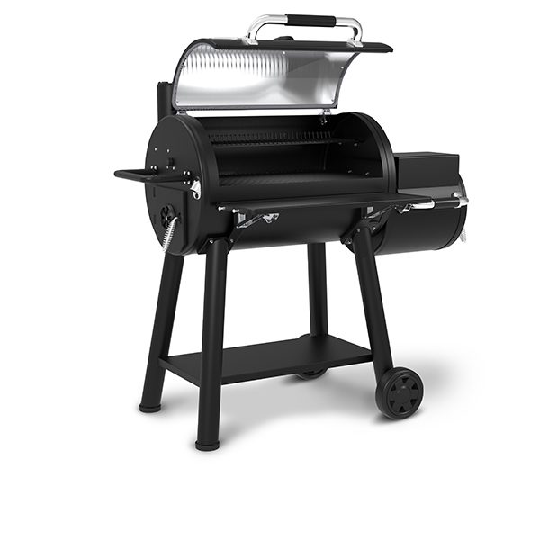 Broil King Smoke Offset XL Smoker 32-Inch Charcoal Grill - 958050