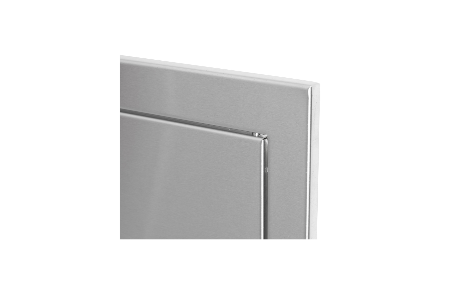Bull 16-Inch Stainless Steel Narrow Trash/Recycle Drawer with Reveal (56960)