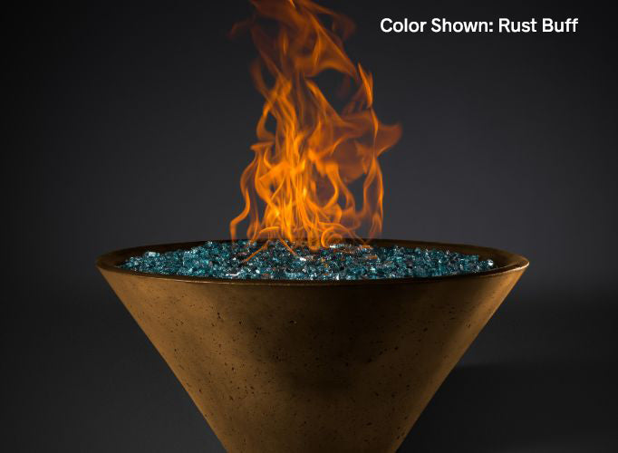 Slick Rock Table Top Series Fire Bowl with Electronic Ignition Burner
