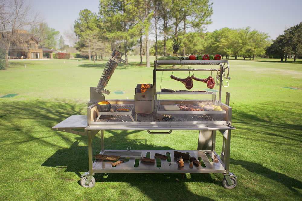 Tagwood BBQ Argentine Santa Maria Wood Fire & Charcoal Grill - BBQ26SS