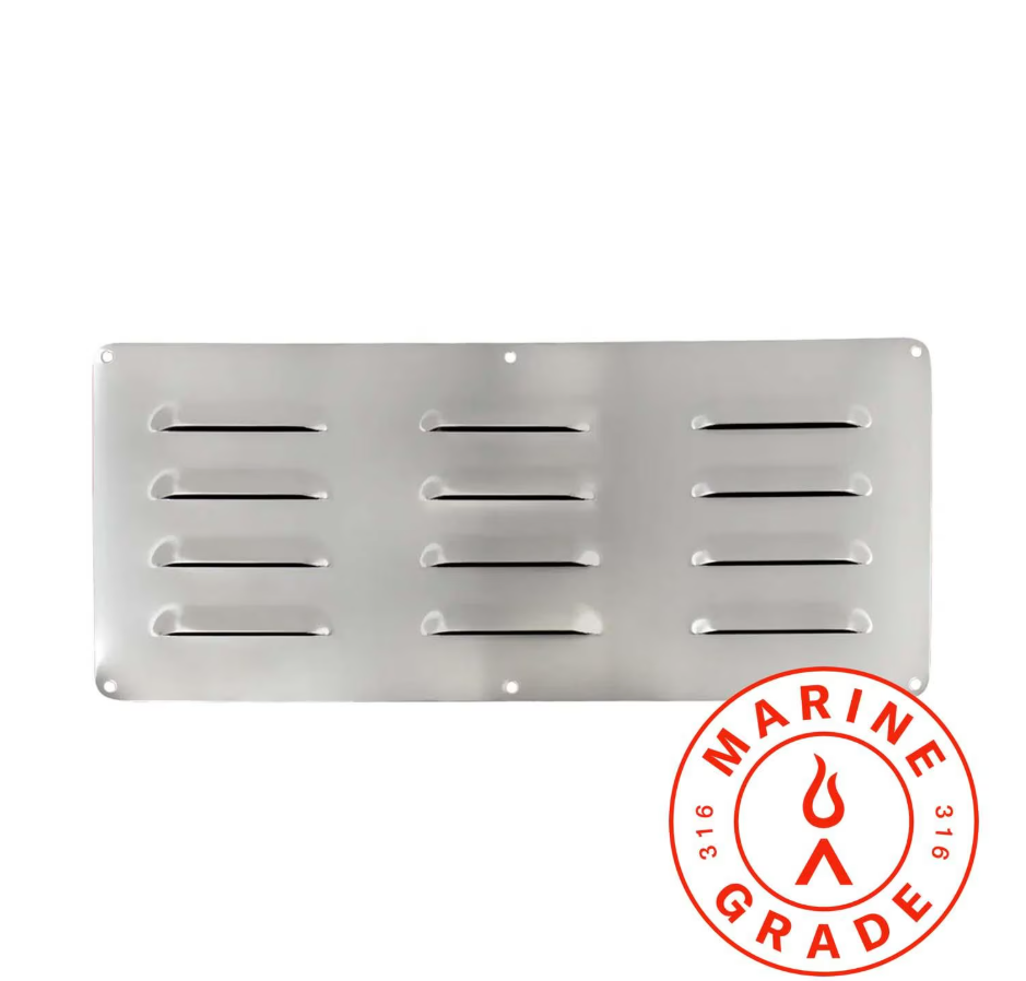 Blaze Marine Grade 6 x 14 Island Vent Panel - BLZ-ISLAND-VENT-MG